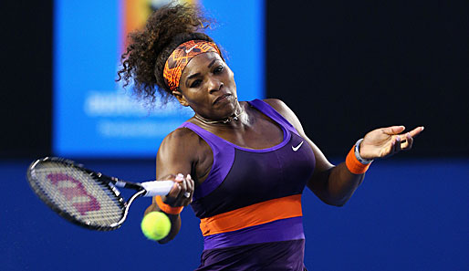 Bei den Damen war Serena Williams im Einsatz. In lediglich 57 Minuten setzte sich die US-Amerikanerin gegen die Russin Maria Kirilenko durch