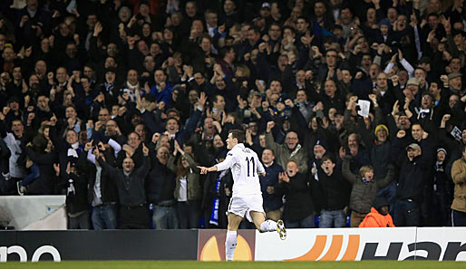 Überragender Mann der Spurs war wieder einmal Gareth Bale, der den Führungstreffer erzielte