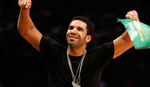 ... sehr zur Freude des kanadischen Rappers Drake