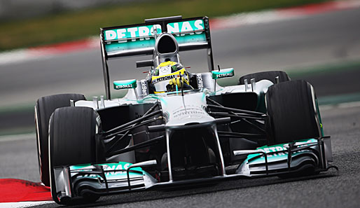 Obwohl der neue Mercedes F1 W04 nicht unbedingt durch innovative Neuerungen besticht, hat Rosberg 2013 Großes vor