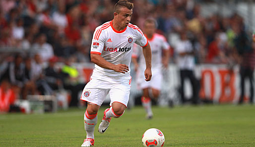 Aus Basel kommt "Kraftwürfel" Xherdan Shaqiri und muss sich bei Bayerns starker Offensive erstmal hinten anstellen