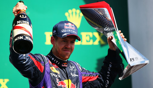 GROSSER PREIS VON KANADA: Premiere! Sebastian Vettel gewann im vierten Anlauf endlich in Montreal