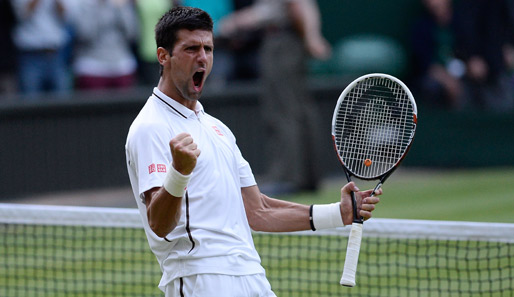 Novak Djokovic ist im Viertelfinale der letzte verbliebende Wimbledon-Champ, und er spielt nach eigener Aussage besser als bei seinem Sieg 2011. Oha!