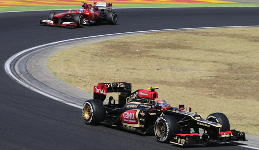 Fernando Alonso hielt Startplatz fünf bis zum Schluss. Dafür fiel Romain Grosjean nach einem Fehler und einer Durchfahrtsstrafe zurück