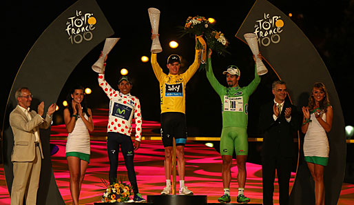 ...und ein großer Tag für Christopher Froome, dem Gewinner der 100. Tour de France