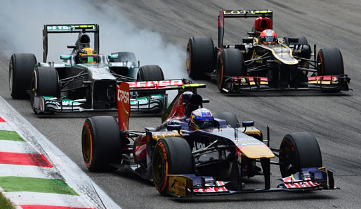 Lewis Hamilton kam im Mercedes nicht über Rang neun hinaus und begrub dadurch seine WM-Träume