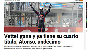 In Spanien muss natürlich auch der designierte Zweite Fernando Alonso Erwähnung finden