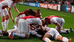 AJAX AMSTERDAM - AC MILAN 1:1: Zu früh gefreut! Ajax ging zwar in der 90. Minute nach in Führung, fing sich aber noch ein Tor