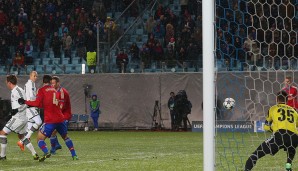 ZSKA MOSKA – FC BAYERN 1:3: Arjen Robben brachte die Münchner schon in der 17. Minute in Führung