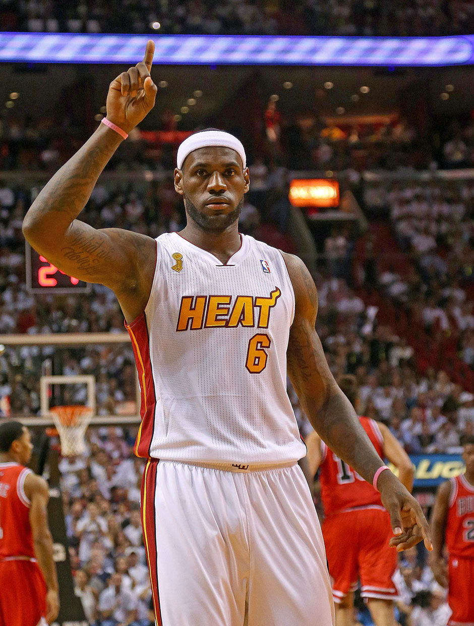 Small Forward: LeBron James (26,8 Punkte, 8,1 Rebounds)