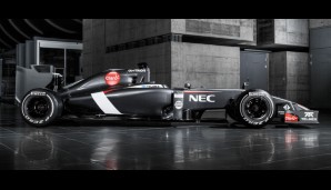 Das ist der neue Dienstwagen von Adrian Sutil und Esteban Gutierrez: Der Sauber C33