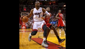Shooting Guard: Dwyane Wade (18,9 Punkte, 4,8 Rebounds, 4,7 Assists, 1,8 Steals)