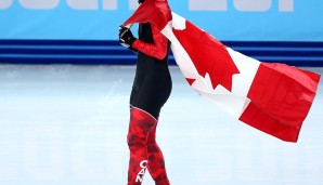 Der Kanadier sichert sich Gold im Shorttrack über 1500 m