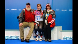 Ho-Ho-Ho! Der Weihnachtsmann kommt halt doch aus den USA und hat eine Bronzemedaillen-Gewinnerin im Rodeln als Tochter