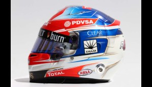 Nummer 8, Romain Grosjean: Sponsoren, Sponsoren und die französischen Farben - der Lotus-Pilot zeigt seine Heimatliebe