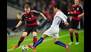 Bastian Schweinsteiger gab nach langer Verletzungspause sein Comeback im DFB-Dress