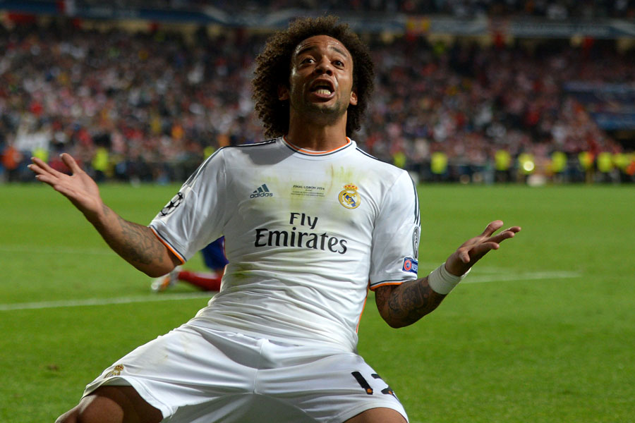 Marcelo macht alles klar. 3:1 für Real, die Königlichen sind durch