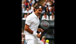 Das Ende? Von wegen! Nach einem Championship Point für Djokovic rettete sich Federer in den Fünften. Es war einfach nur episch