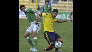 Im Oktober 2011 gab James in der WM-Qualifikation gegen Bolivien sein Debüt für die Nationalmannschaft Kolumbiens