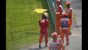 Für Fernando Alonso ist das Rennen dann auch frühzeitig beendet