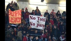 ... die Fans der Roma wollen deshalb keine Party feiern