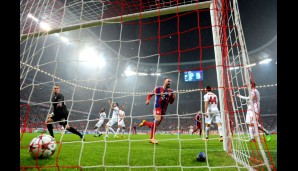 Ribery mit dem Türöffner für die Bayern - 1:0 durch den Franzosen