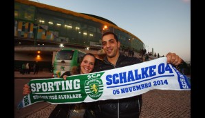 SPORTING LISSABON - FC SCHALKE 04 4:2: Die Vorfreude der Fans war groß