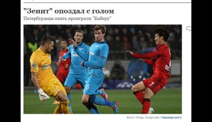 In Russland hadert man mit dem zu späten Treffer für Zenit