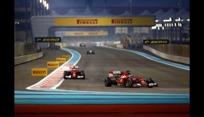 Während Hamilton seinem WM-Titel entgegen fuhr, verabschiedete sich Fernando Alonso mit Platz neun von Ferrari