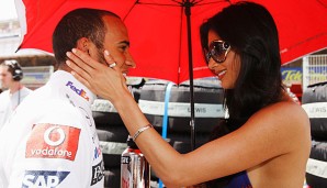 Lewis Hamilton mit seiner Freundin Nicole Scherzinger