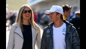 Aprospos: Nico Rosberg hatte ohnehin nur Augen für seine Vivien