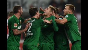14. Spieltag: Der FC Augsburg gewinnt in Köln und erobert - sage und schreibe - den dritten Tabellenplatz