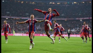 Chapeau, Monsieur Ribery! Der Franzose erzielt beim 1:0 im Spitzenspiel gegen Leverkusen sein 100. Pflichtspieltor für die Bayern