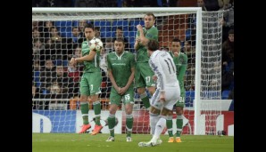 REAL MADRID - LUDOGOREZ RAZGRAD 4:0: Gareth Bale packte den Hammer aus
