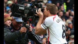 Ein Star ohne Allüren: Steven Gerrard wusste mit den Medien umzugehen - und war stets Everybody's Darling