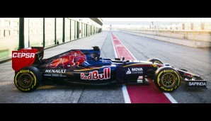Max Verstappen, Carlos Sainz jr. - aufgepasst! Das ist der neue von Toro Rosso: der STR10