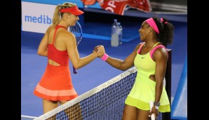 Maria Sharapova erkannte die Leistung jedenfalls an und beglückwünschte die Siegerin ordentlich und fair