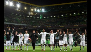 Wolfsburg konnte sich über das Weiterkomemnfreuen