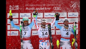 Das sieht doch gut aus aus deutscher Sieg! Neben Fritz Dopfer schafft auch Felix Neureuther den Sprung auf das Podest - ein versöhnlicher Abschluss der Ski-WM 2015