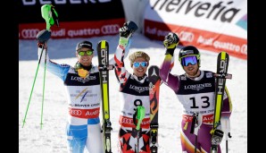 Marcel Hirscher schnappte sich nach einer furiosen Aufholjagd im Slalom den Weltmeistertitel in der Super-Kombi vor Kjetil Jansrud und Ted Ligety