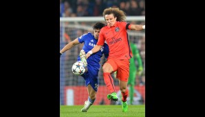 David Luiz warf sich gegen seinen Ex-Klub von Beginn an voll rein