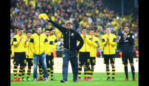 "Hätte ich das gewusst, hätte ich schon zu Saison-Anfang meinen Rücktritt erklärt." (Trainer Jürgen Klopp von Borussia Dortmund über den Aufschwung seit seiner Abschiedsankündigung)