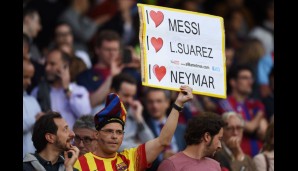 Barca gibt weiter Gas - angeführt von MSN: Messi, Suarez und Neymar