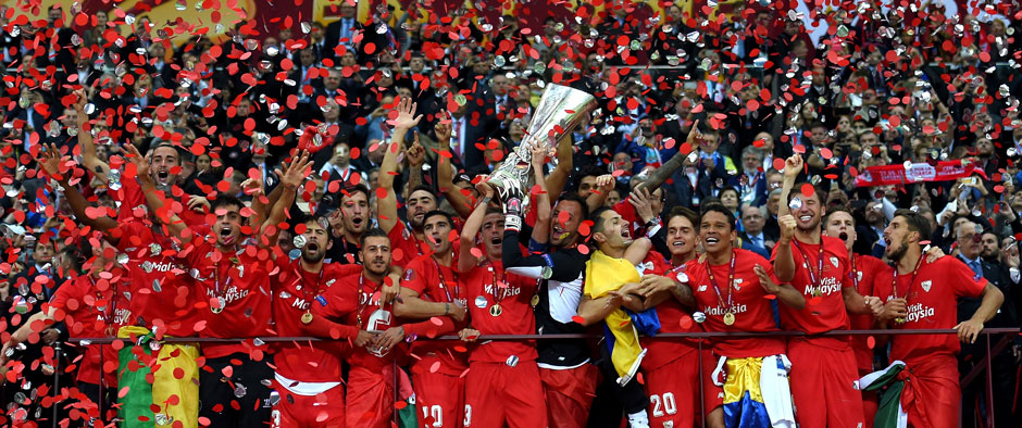 Am Ende feierte Sevilla dann und holte sich abermals den EL-Titel...