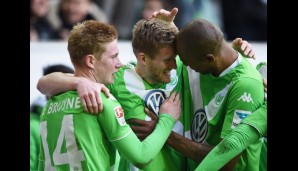 RANG 98: Beim VfL Wolfsburg zahlt man durchschnittlich pro Spieler 2,4 Millionen Euro