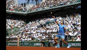 Tag 11: Der König schlägt auf: Rafael Nadal wollte seine sensationelle Bilanz bei den French Open beibehalten