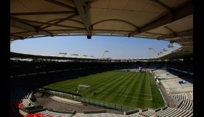 Toulouse (drei Gruppenspiele, ein Achtelfinale), Stadium Municipal, Fassungsvermögen bei UEFA-Wettbewerben: 33.000, Spielstätte von: FC Toulouse, Abschluss Renovierungen: Sommer 2015, Kosten: 35 Millionen Euro