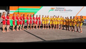 BELGIEN-GP: Jordan-Comeback in Spa? Gelb gegen Rot? Konkurrenz unter den Grid Girls?