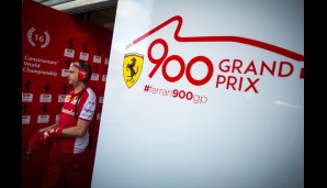 Die Story des Wochenendes wollte Ferrari schreiben, beim 900. Rennwochenende der Markengeschichte