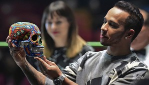 Lewis Hamilton wagte sich in Mexiko in den Wrestling-Ring